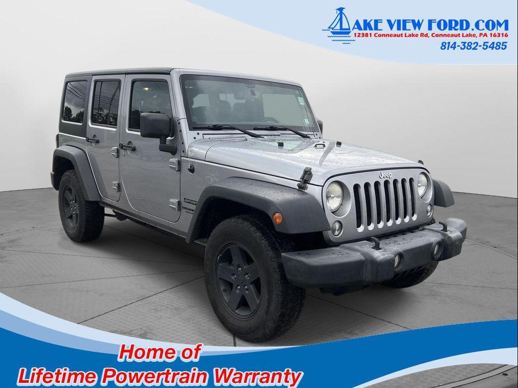 used 2014 Jeep Wrangler Unlimited car, priced at $17,995
