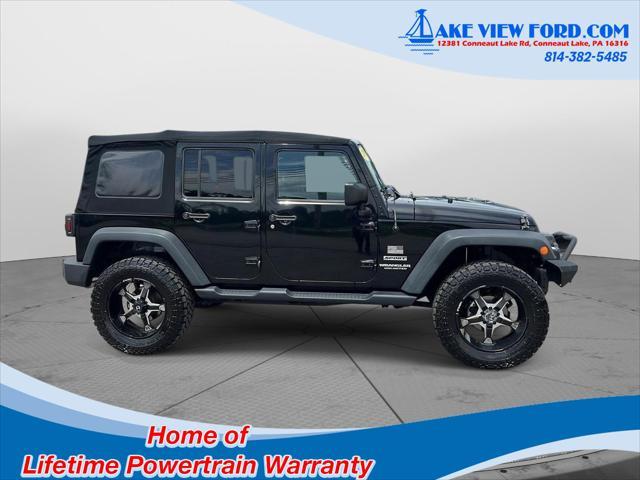 used 2015 Jeep Wrangler Unlimited car, priced at $18,795