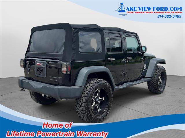 used 2015 Jeep Wrangler Unlimited car, priced at $18,795