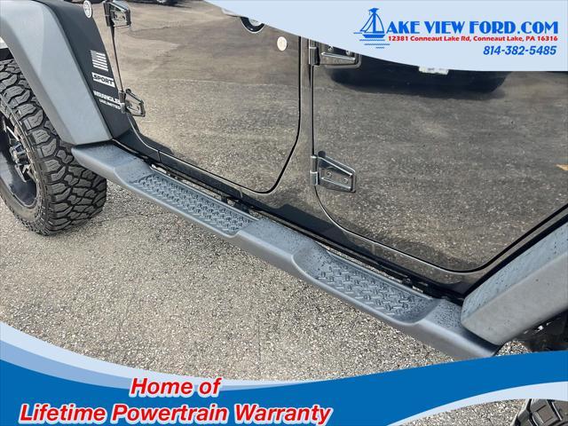 used 2015 Jeep Wrangler Unlimited car, priced at $18,795