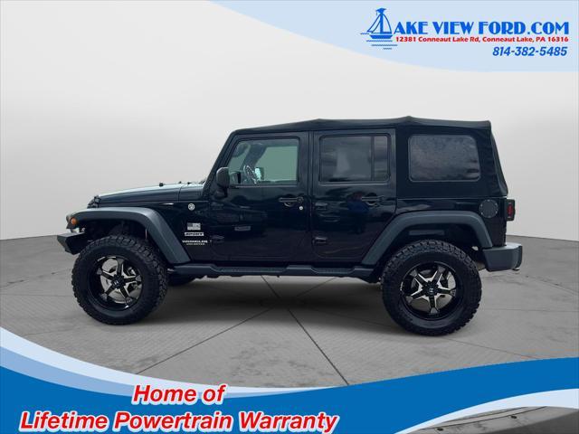 used 2015 Jeep Wrangler Unlimited car, priced at $18,795