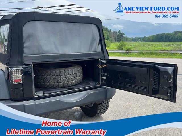 used 2015 Jeep Wrangler Unlimited car, priced at $18,795