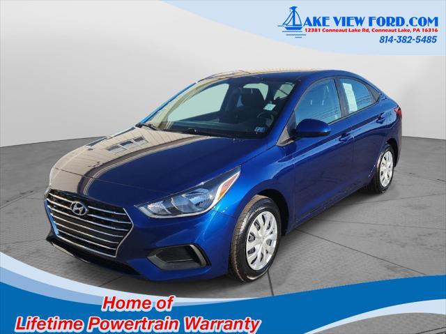 used 2021 Hyundai Accent car, priced at $17,595