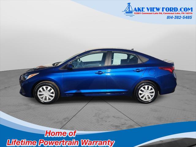 used 2021 Hyundai Accent car, priced at $17,595