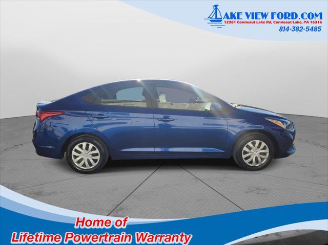 used 2021 Hyundai Accent car, priced at $17,595