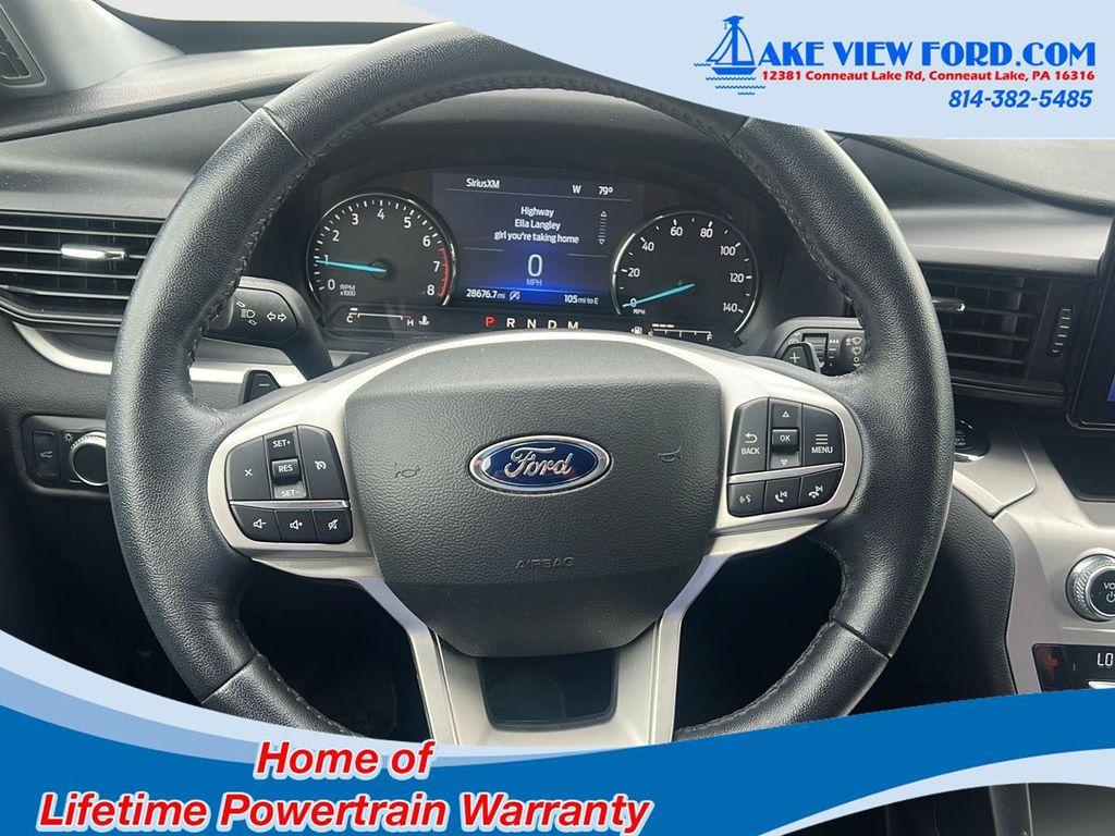 used 2021 Ford Explorer car, priced at $28,595