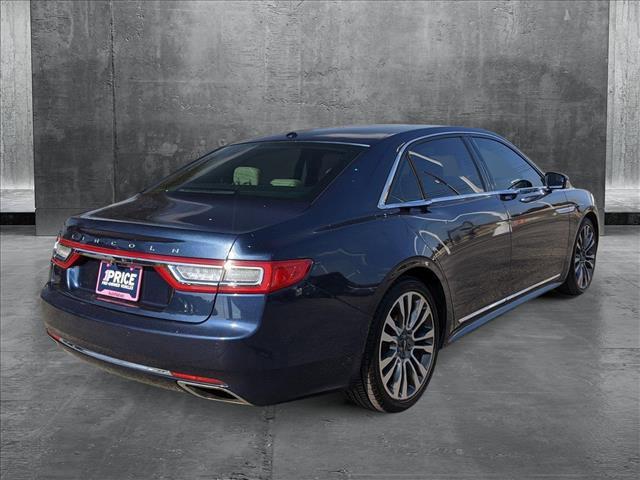 used 2017 Lincoln Continental car, priced at $18,490