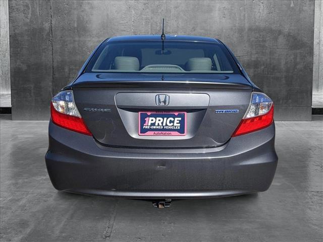 used 2012 Honda Civic Hybrid car, priced at $11,498