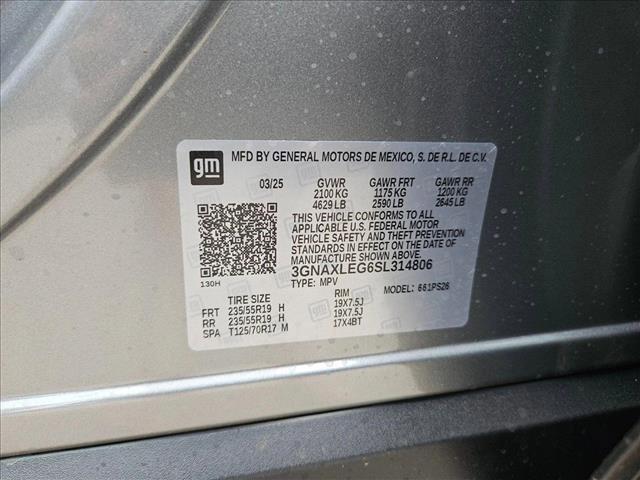 new 2025 Chevrolet Equinox car, priced at $31,490