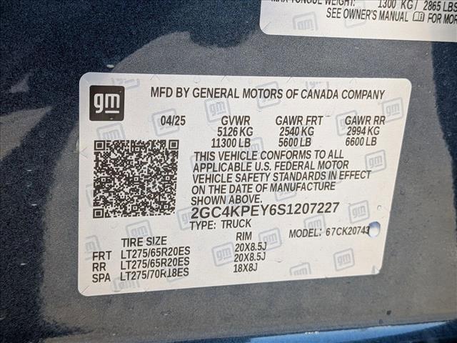 new 2025 Chevrolet Silverado 2500 car, priced at $72,492