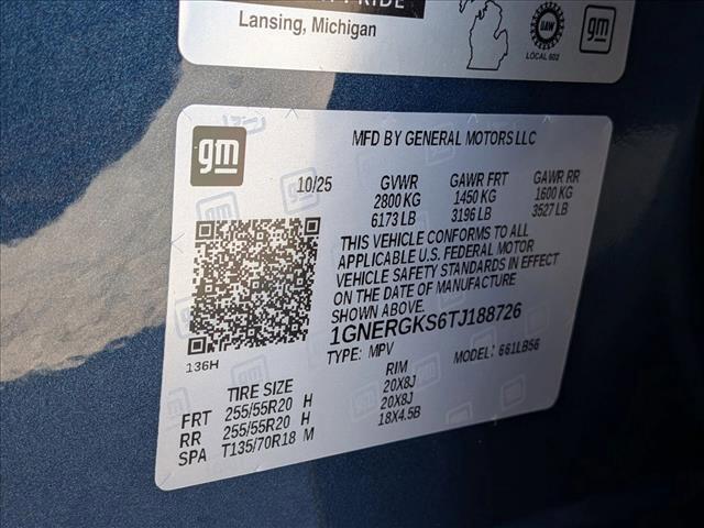 new 2026 Chevrolet Traverse car, priced at $44,186