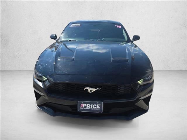 used 2018 Ford Mustang car, priced at $16,799