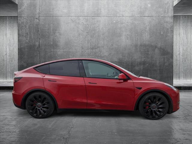 used 2020 Tesla Model Y car, priced at $28,598