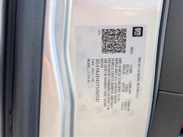 new 2026 Chevrolet Corvette car, priced at $76,175