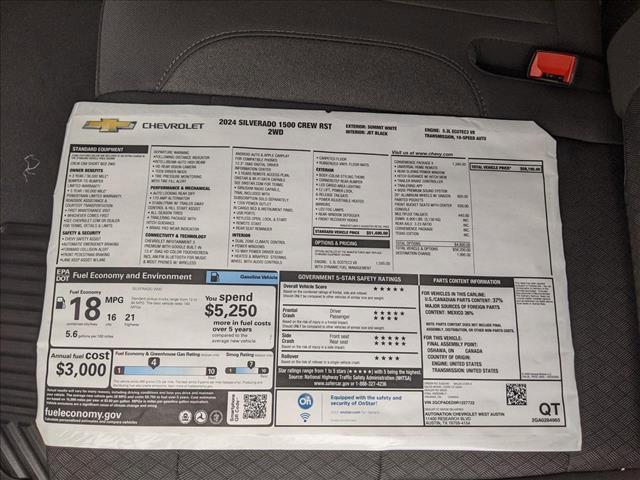 new 2024 Chevrolet Silverado 1500 car, priced at $54,195