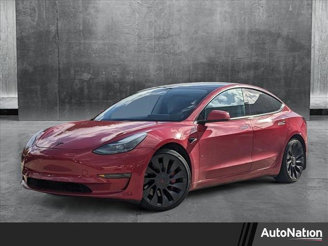 used 2022 Tesla Model 3 car, priced at $30,698