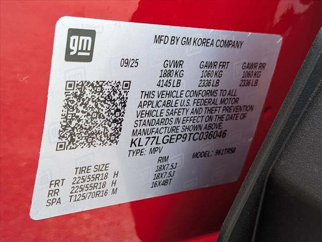 new 2026 Chevrolet Trax car, priced at $24,113