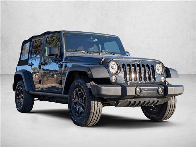 used 2017 Jeep Wrangler Unlimited car, priced at $22,642