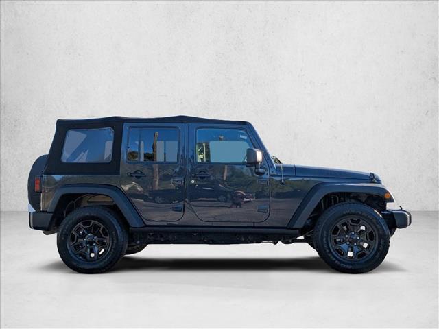 used 2017 Jeep Wrangler Unlimited car, priced at $22,642