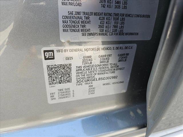 new 2025 Chevrolet Silverado 1500 car, priced at $59,283