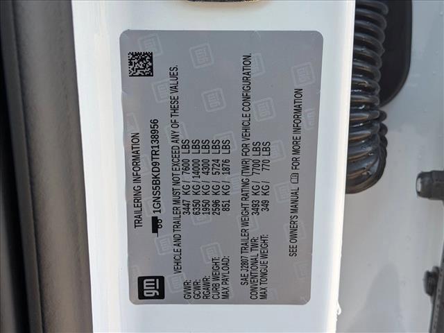 new 2026 Chevrolet Suburban car, priced at $63,518