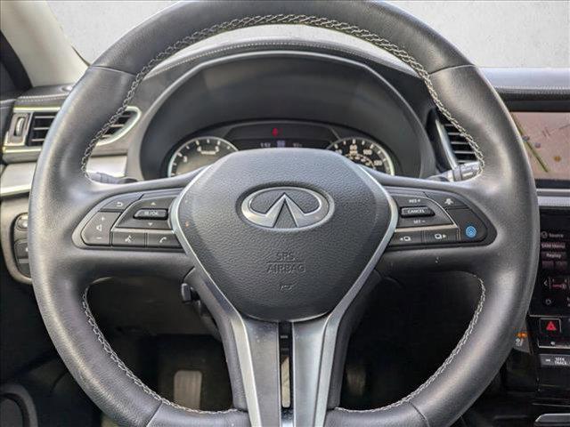 used 2022 INFINITI QX50 car, priced at $30,990