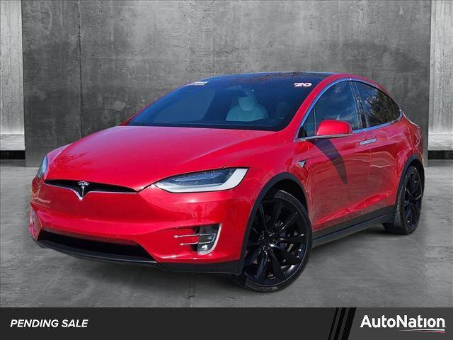 used 2020 Tesla Model X car, priced at $41,998