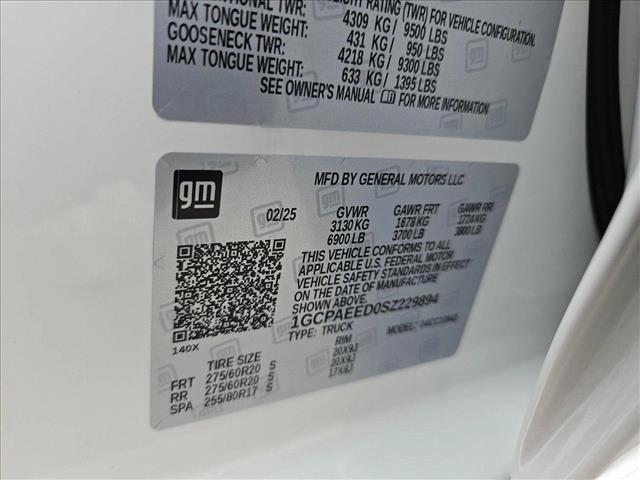 new 2025 Chevrolet Silverado 1500 car, priced at $50,542