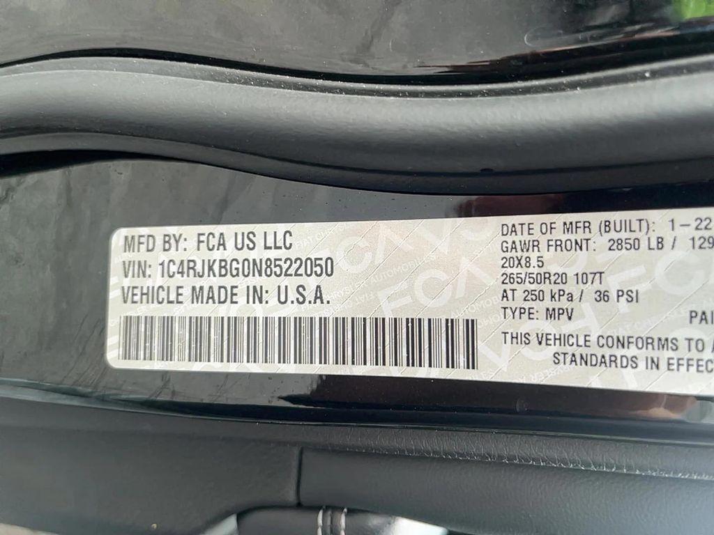 used 2022 Jeep Grand Cherokee L car