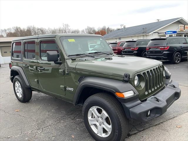 used 2021 Jeep Wrangler Unlimited car, priced at $31,993