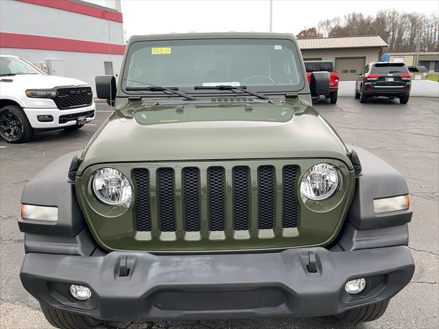 used 2021 Jeep Wrangler Unlimited car, priced at $31,993