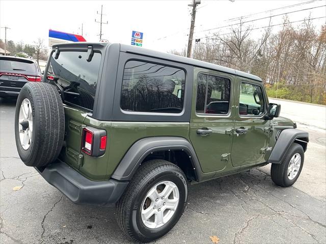 used 2021 Jeep Wrangler Unlimited car, priced at $31,993