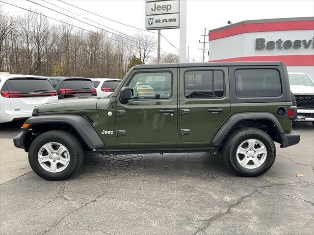 used 2021 Jeep Wrangler Unlimited car, priced at $31,993