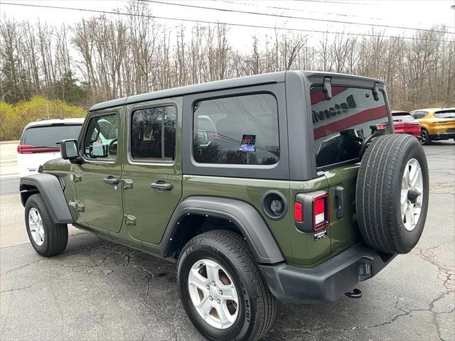 used 2021 Jeep Wrangler Unlimited car, priced at $31,993