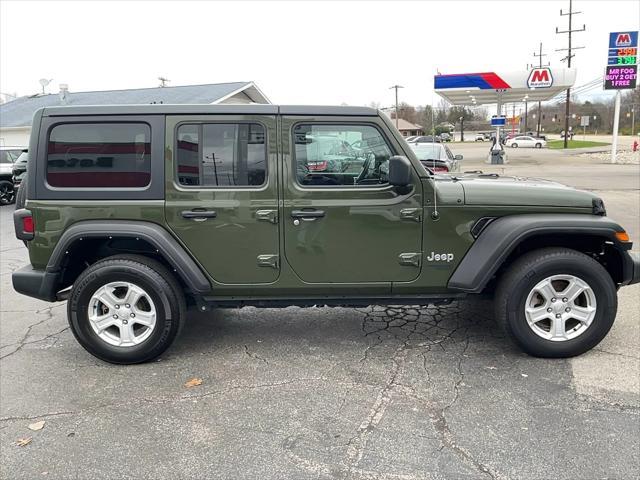 used 2021 Jeep Wrangler Unlimited car, priced at $31,993