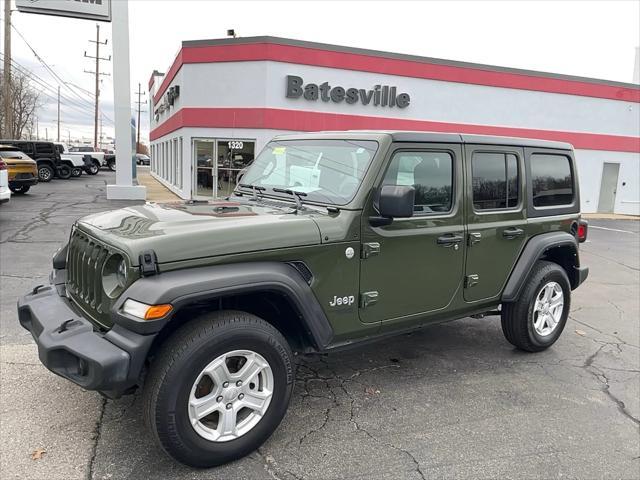 used 2021 Jeep Wrangler Unlimited car, priced at $31,993