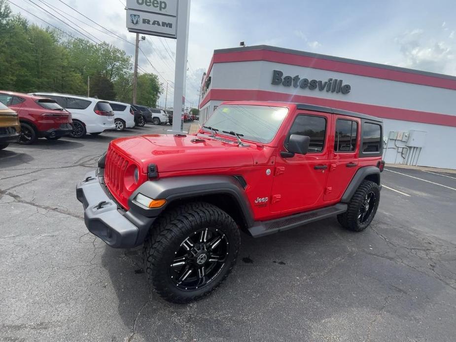 used 2020 Jeep Wrangler Unlimited car, priced at $38,993