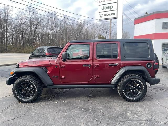 used 2021 Jeep Wrangler car, priced at $33,993