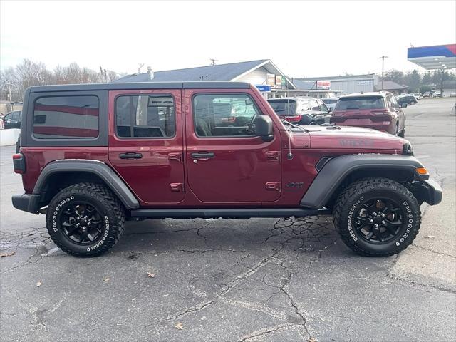 used 2021 Jeep Wrangler car, priced at $33,993