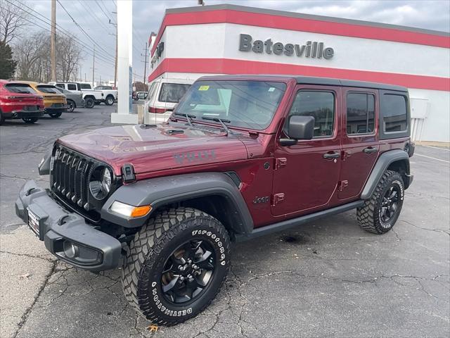 used 2021 Jeep Wrangler car, priced at $33,993