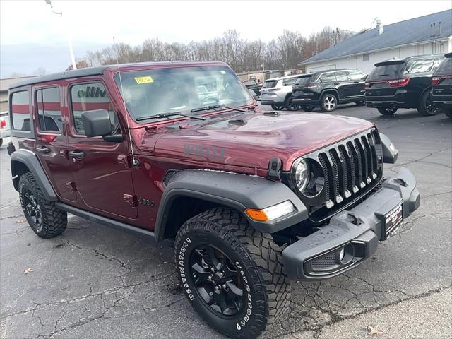 used 2021 Jeep Wrangler car, priced at $33,993