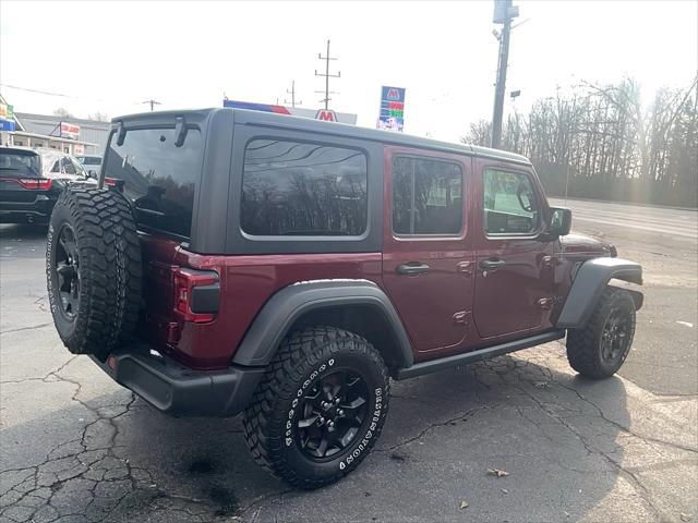 used 2021 Jeep Wrangler car, priced at $33,993