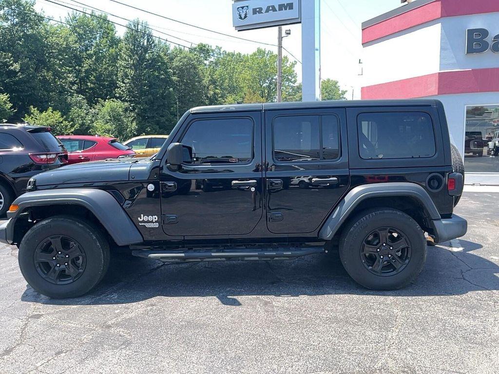 used 2020 Jeep Wrangler Unlimited car, priced at $26,493