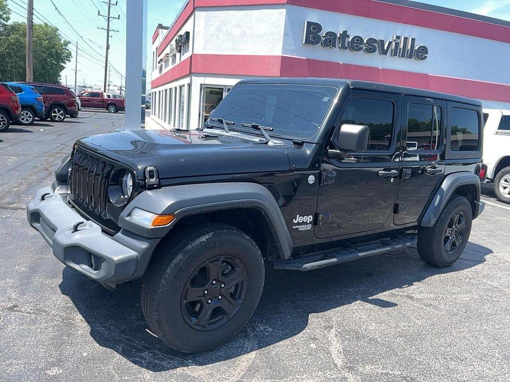 used 2020 Jeep Wrangler Unlimited car, priced at $26,493