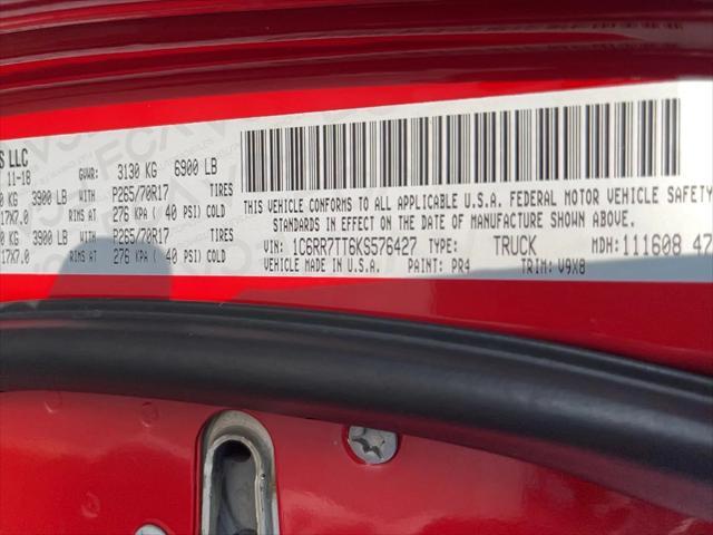used 2019 Ram 1500 car, priced at $26,993