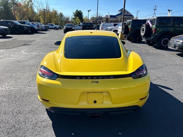 used 2018 Porsche 718 Cayman car, priced at $38,495