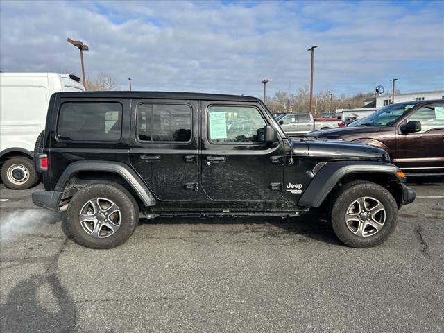 used 2021 Jeep Wrangler Unlimited car, priced at $24,795