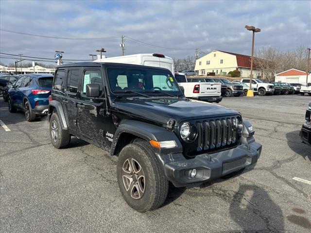 used 2021 Jeep Wrangler Unlimited car, priced at $24,795