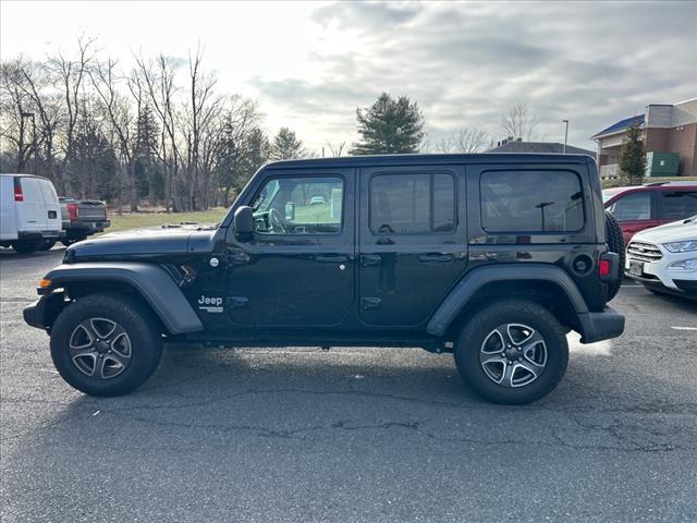 used 2021 Jeep Wrangler Unlimited car, priced at $24,795