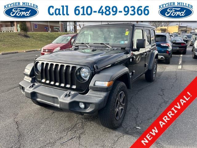 used 2021 Jeep Wrangler Unlimited car, priced at $24,995